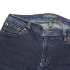 LAUREN RALPH LAUREN Womens Jeans Blue Regular Straight Denim Medium W30 L26