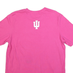 ADIDAS Womens Pink L Never Daunted Graphic T-Shirt Short Sleeve Crew Neck