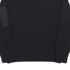 EQUIPMENTS Mens Navy Blue Plain Crew Neck Basic Knit Jumper M Wool Blend