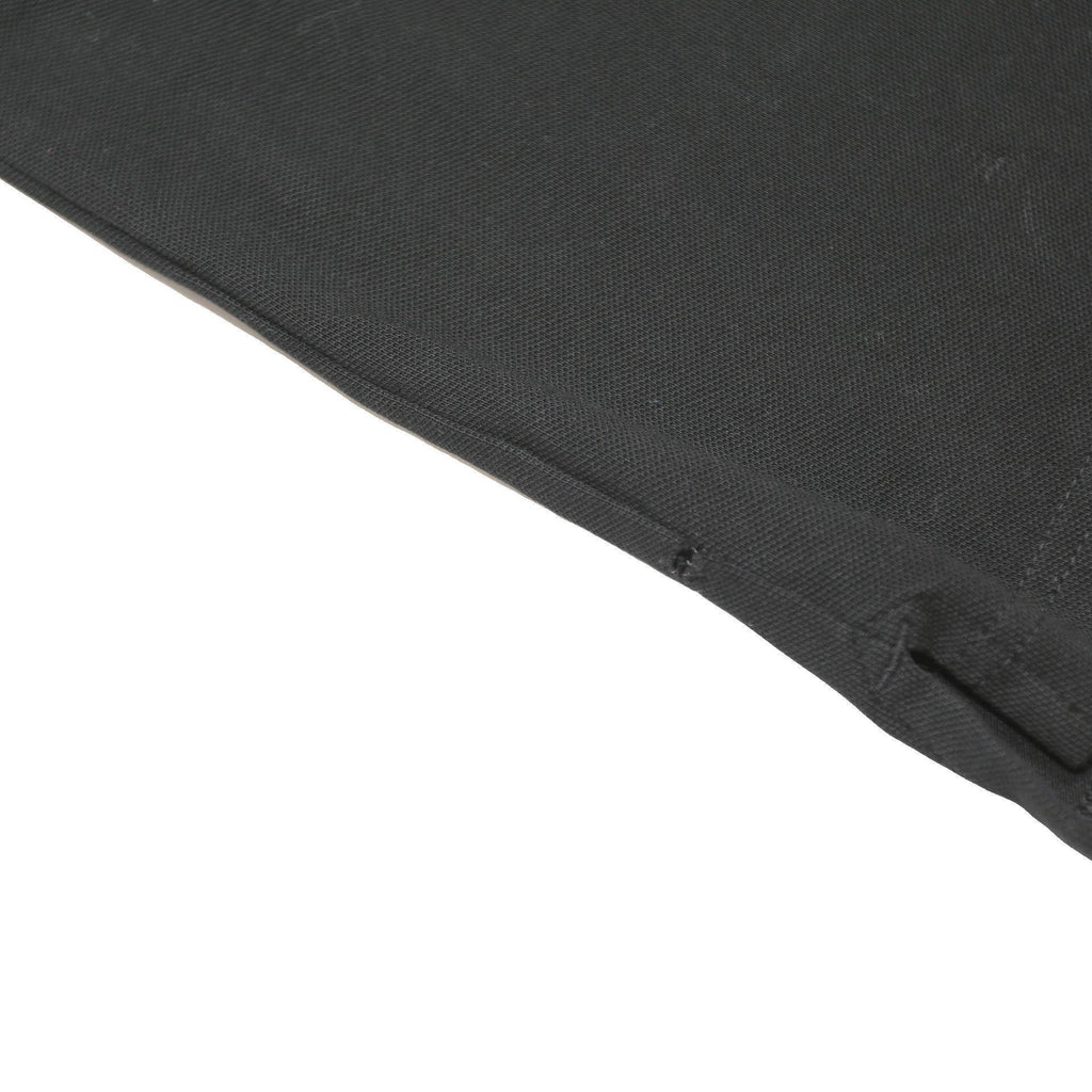 PUMA Mens Black Short Sleeve Plain Polo Shirt M Cotton Blend Classic Fit