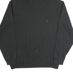 CARHARTT Mens Black Hoodie L Cotton Casual Workwear Pullover Pocket