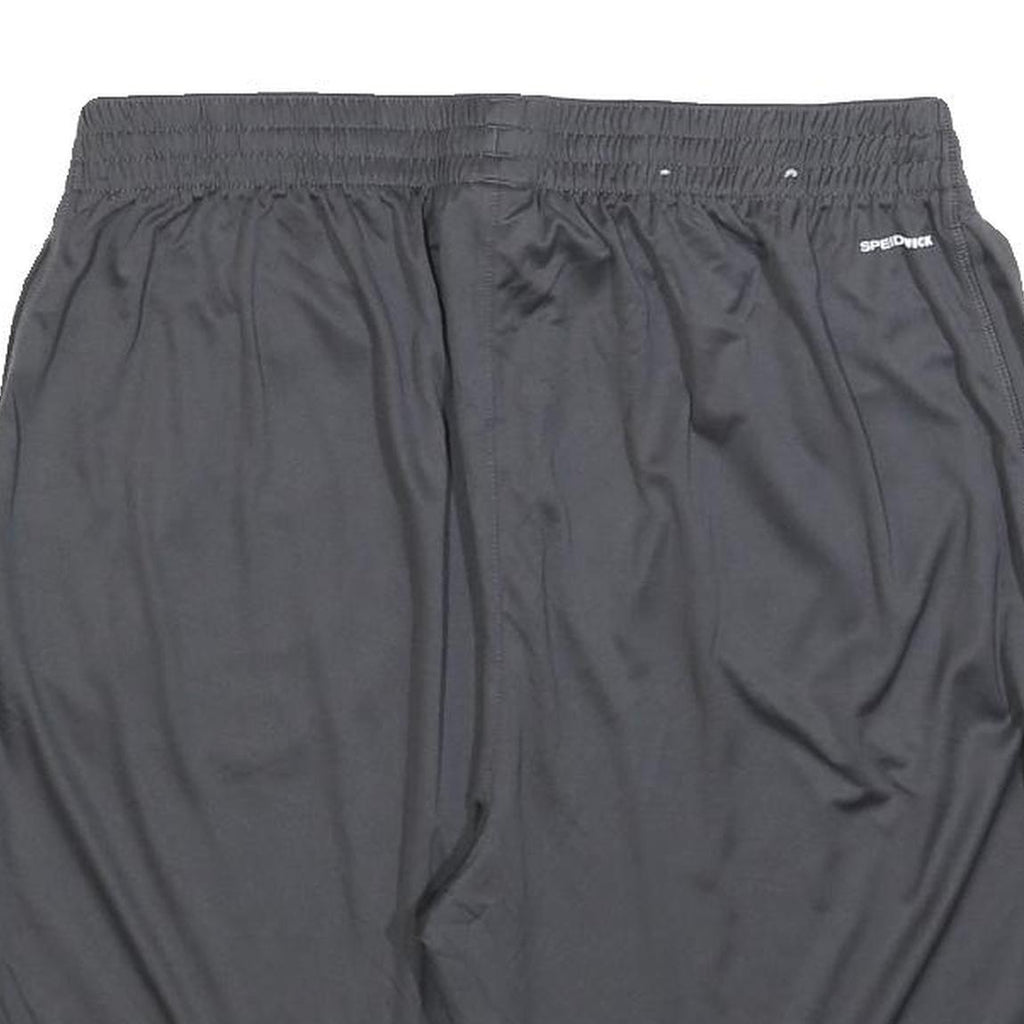 REEBOK Mens Shorts Grey Casual Polyester L W30 Speedwick Athletic Wear