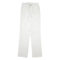 Womens Trousers White Slim Straight W26 L33