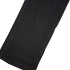 LEVI'S 721 BIG E Womens Jeans Black Slim Skinny Denim W31 L30 Zip Cotton Blend