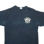 GILDAN Mens T-Shirt Black USA L