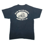 GILDAN Mens T-Shirt Black USA L