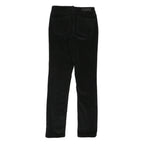 CALVIN KLEIN JEANS Womens Cotton Blend Black Regular Fit Skinny Trousers W28 L30
