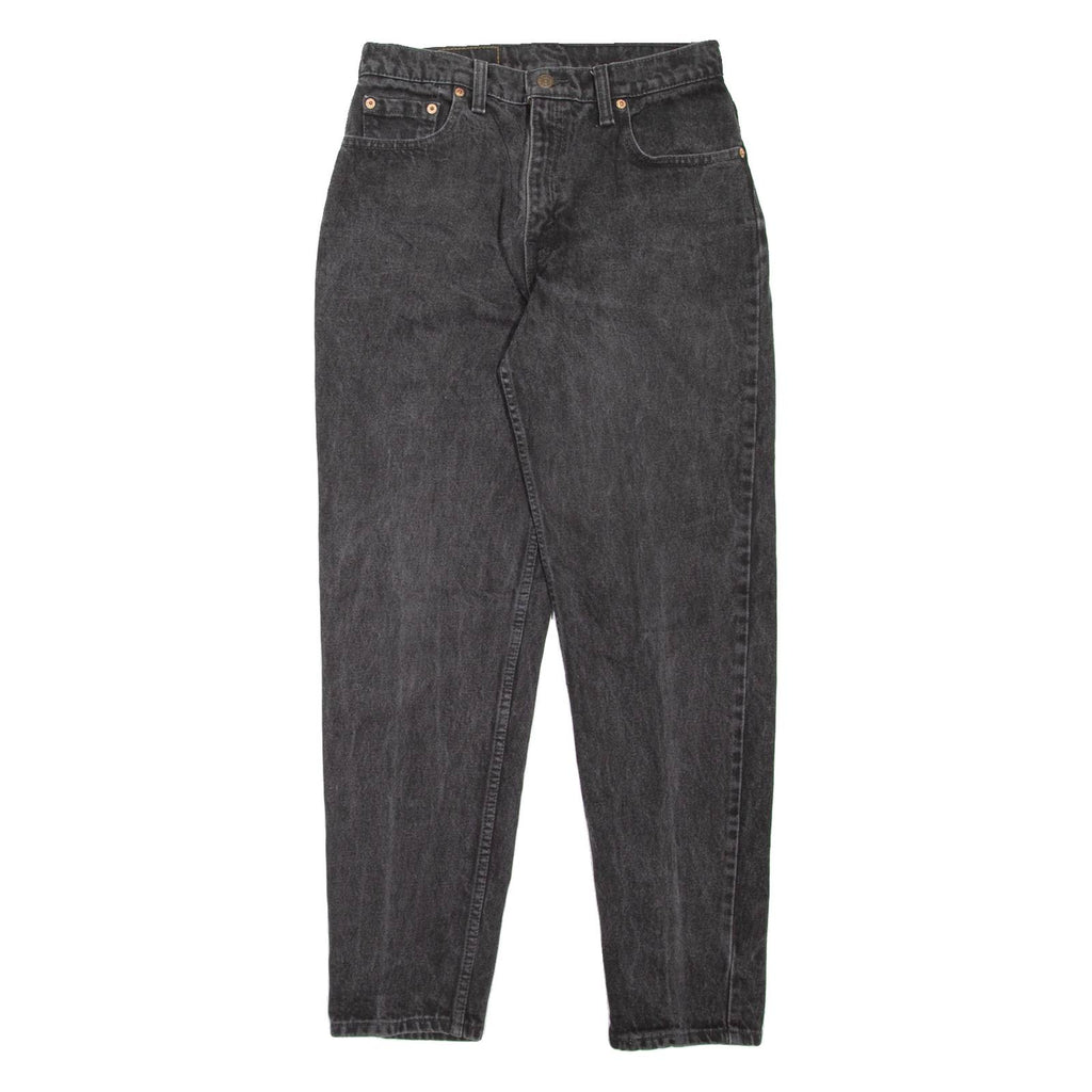 LEVI'S 550 Womens Jeans Black Regular Mom 90s W28 L29