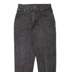 LEVI'S 550 Womens Jeans Black Regular Mom 90s W28 L29
