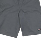 DICKIES Mens Shorts Grey Casual L W34 Workwear Cotton Blend Durable