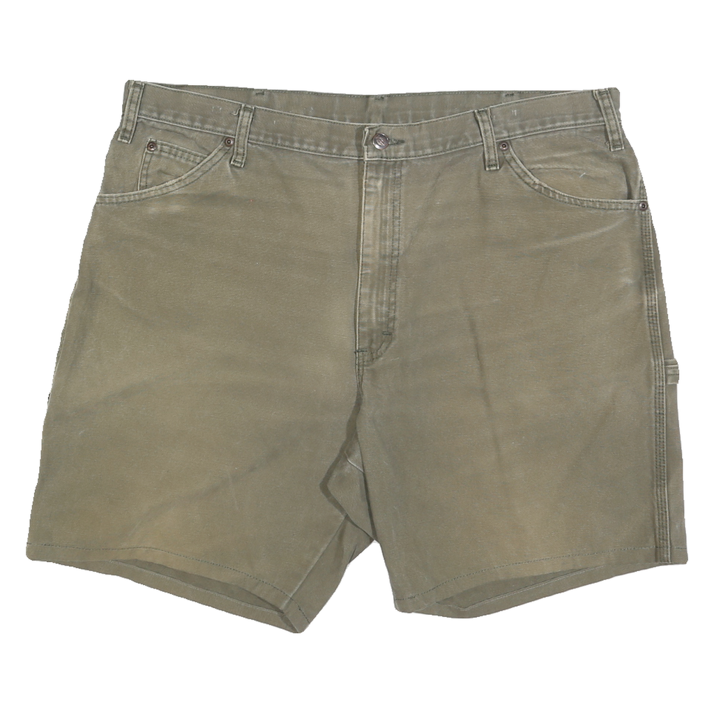DICKIES Mens Shorts Beige Casual Cotton Blend XL W40 Workwear Utility