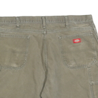 DICKIES Mens Shorts Beige Casual Cotton Blend XL W40 Workwear Utility