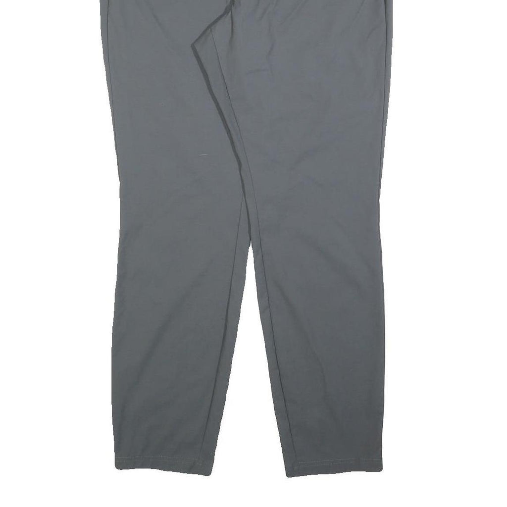 COLUMBIA Womens Grey Slim Tapered Trousers W34 L30 Polyester Outdoor Zip