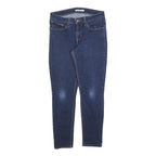 LEVI'S 711 Womens Slim Skinny Denim Dark Jeans W30 L27 Zip Cotton Blend