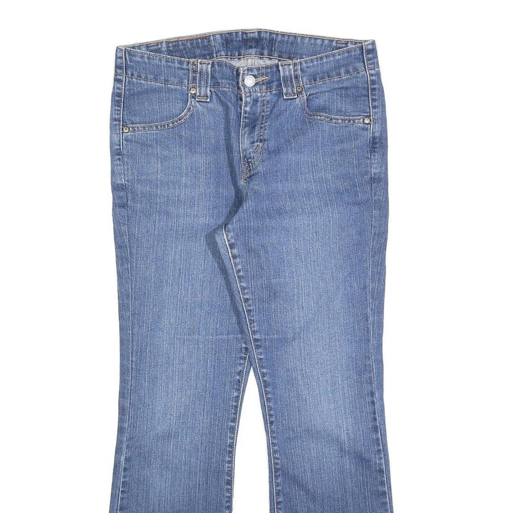 LEVI'S 525 Womens Jeans Blue Regular Flared Denim Medium W30 L27 Zip Cotton