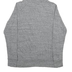 NIKE Womens Grey Full Zip Hoodie L Cotton Blend Casual Sportswear