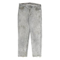 LEVI'S 555 Mens Jeans Light Blue Regular Straight Denim W36 L33 Zip