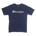 CHAMPION Womens T-Shirt Blue M