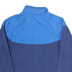 NIKE Mens Blue & Navy Air Jacket S Cotton Colourblock Zip Casual Sportswear