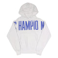 CHAMPION REVERSE WEAVE Mens White Hoodie Pullover XS Cotton Blend Drawstring