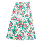 PENDLETON Womens Pleated Skirt Cream Long 90s Floral XS