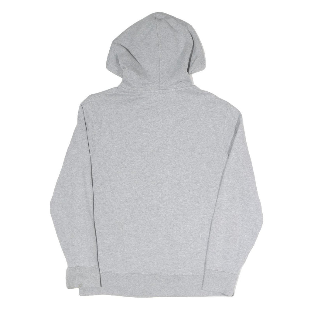 LEVI'S Mens Grey S Hoodie Cotton Blend Pullover Logo Sweatshirt
