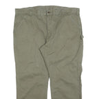 CARHARTT Mens Cotton Blend Beige Relaxed Straight Trousers W44 L30 Workwear