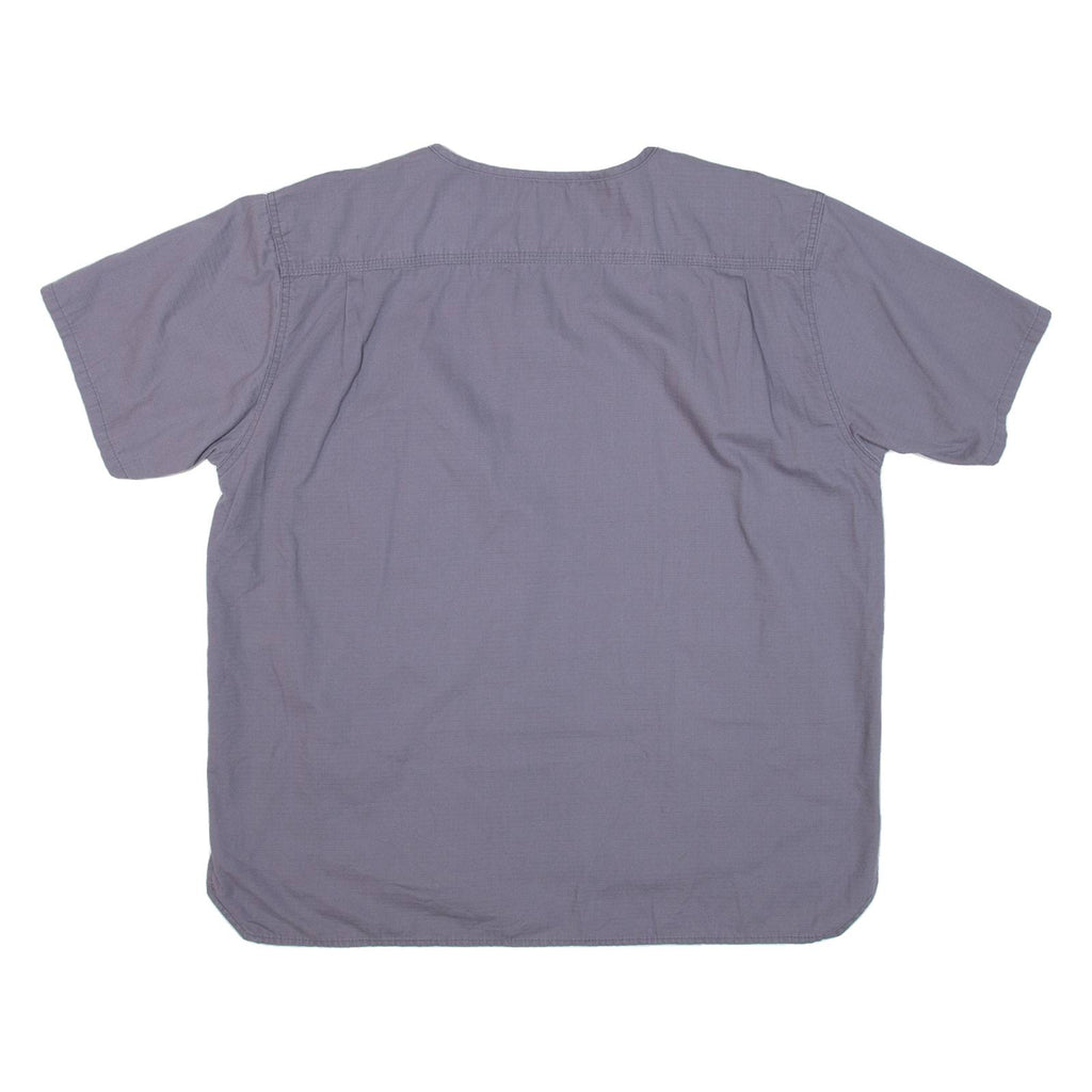 CARHARTT Womens T-Shirt Grey V-Neck L