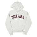 CHAMPION Mens Grey Texas A&M Pullover Hoodie S Cotton Blend Vintage