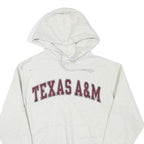 CHAMPION Mens Grey Texas A&M Pullover Hoodie S Cotton Blend Vintage