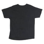 DOM Mens Black Tiger Graphic T-Shirt L Short Sleeve Crew Neck Cotton