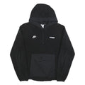 NIKE Mens Black Air Max Pullover Hoodie S Polyester Casual Sportswear