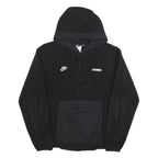 NIKE Mens Black Air Max Pullover Hoodie S Polyester Casual Sportswear