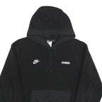 NIKE Mens Black Air Max Pullover Hoodie S Polyester Casual Sportswear