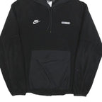 NIKE Mens Black Air Max Pullover Hoodie S Polyester Casual Sportswear