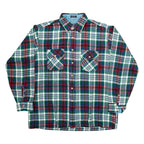 WINTERWEIGHTS Mens Shirt Blue Check Long Sleeve L