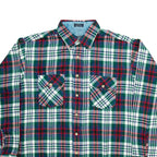WINTERWEIGHTS Mens Shirt Blue Check Long Sleeve L