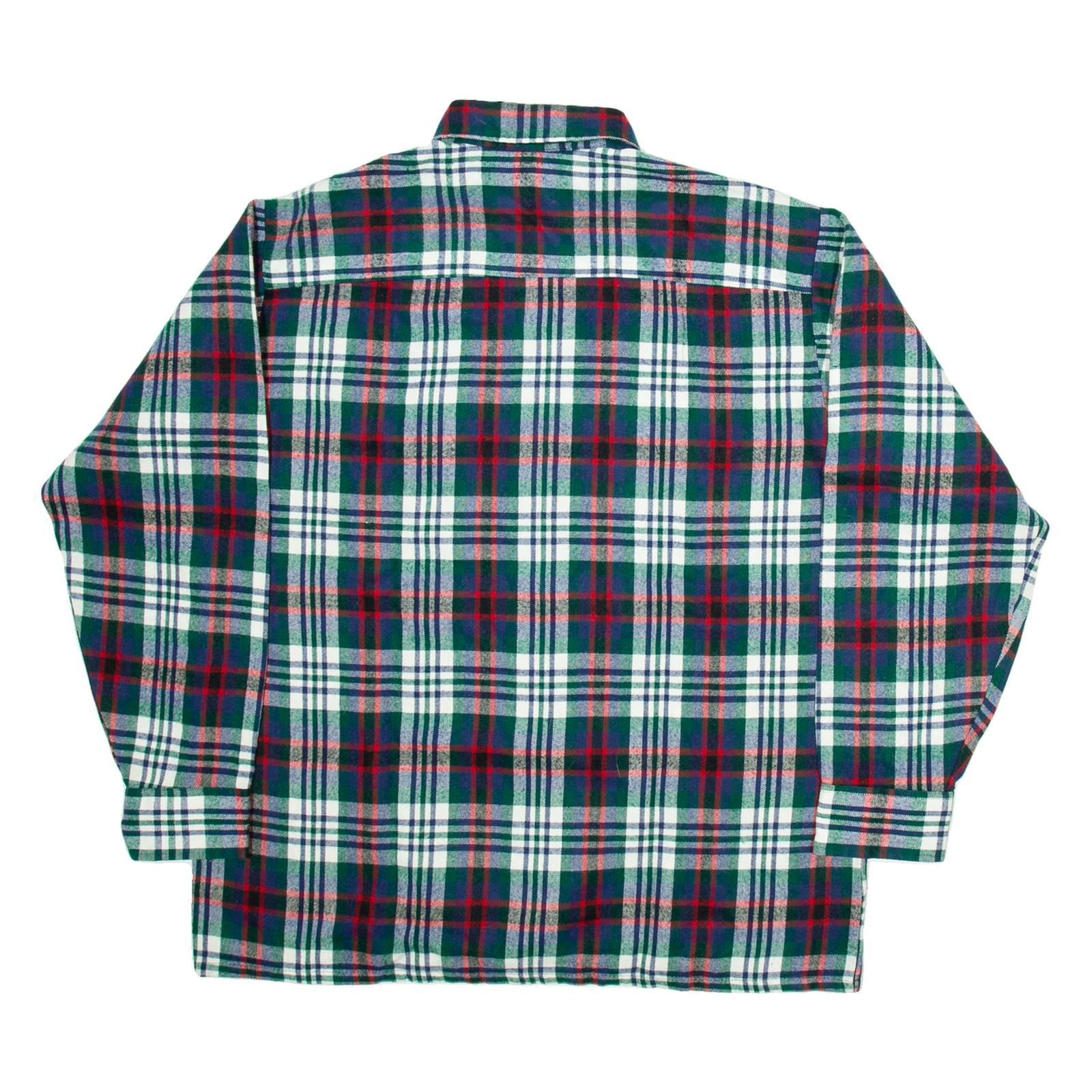 WINTERWEIGHTS Mens Shirt Blue Check Long Sleeve L
