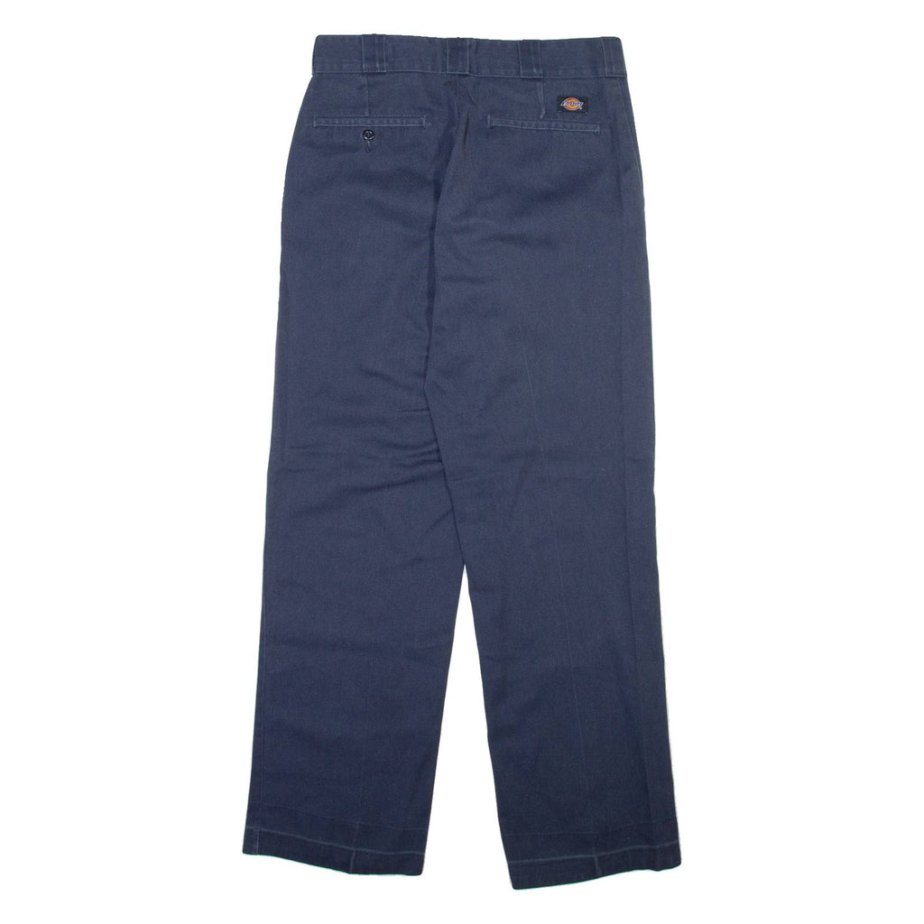 DICKIES 874 Workwear Mens Trousers Blue Regular Straight W30 L30