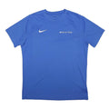 NIKE Mens Blue Barclays Premier League Graphic T-Shirt XL Short Sleeve Crew Neck