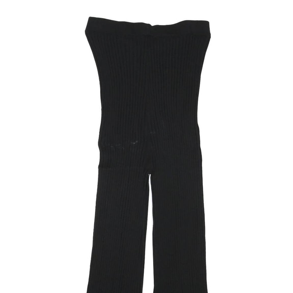 JACK WILLS Womens Black Slim Wide-Leg Polyester Blend Trousers W23 L21