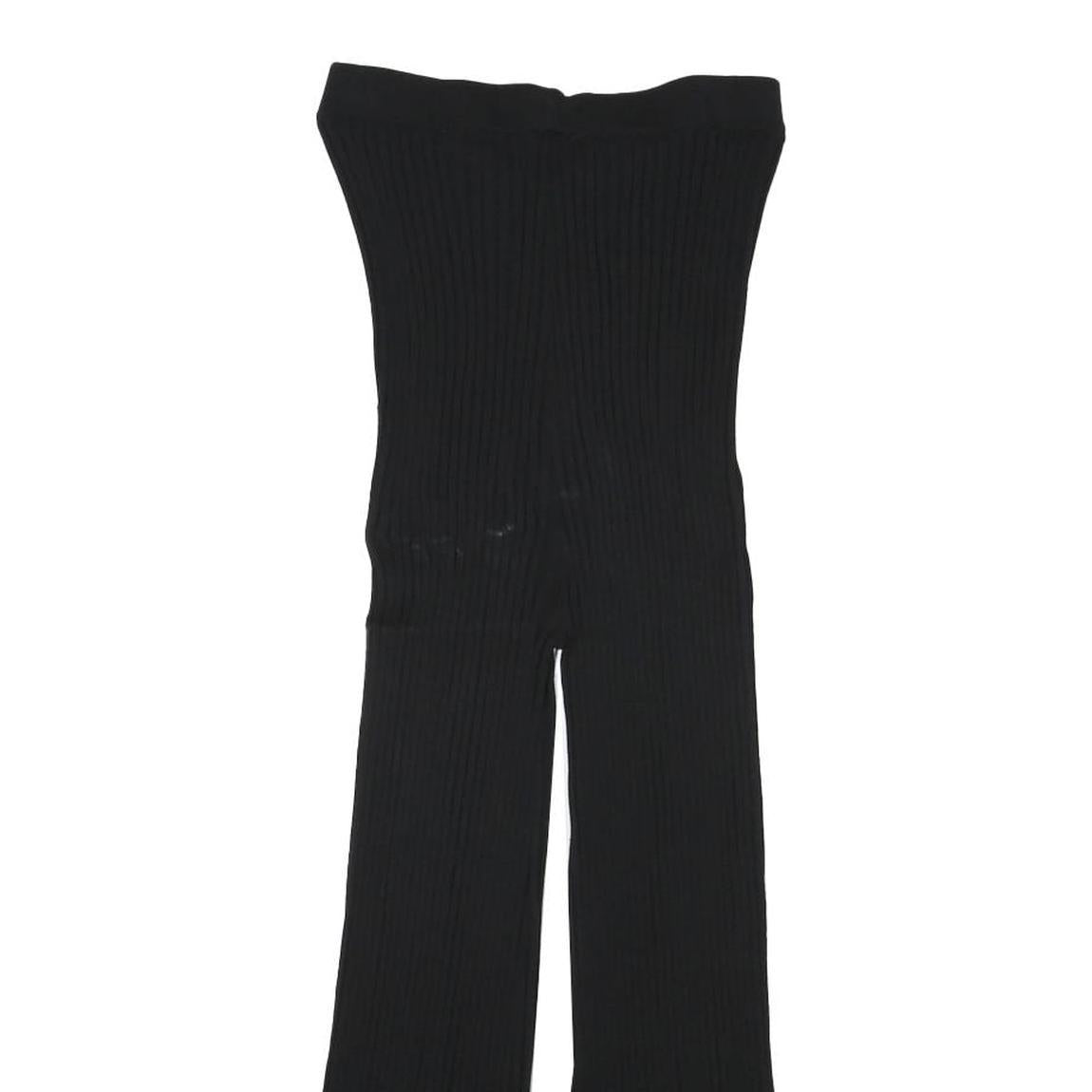 JACK WILLS Womens Black Slim Wide-Leg Polyester Blend Trousers W23 L21