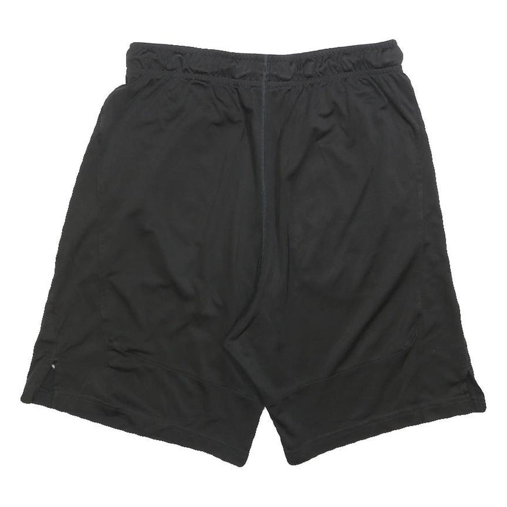 NIKE Mens Black Sports Casual Polyester Shorts M W30 Lightweight Comfort