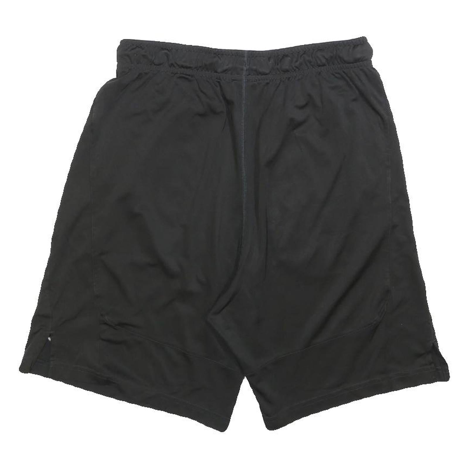NIKE Mens Black Sports Casual Polyester Shorts M W30 Lightweight Comfort