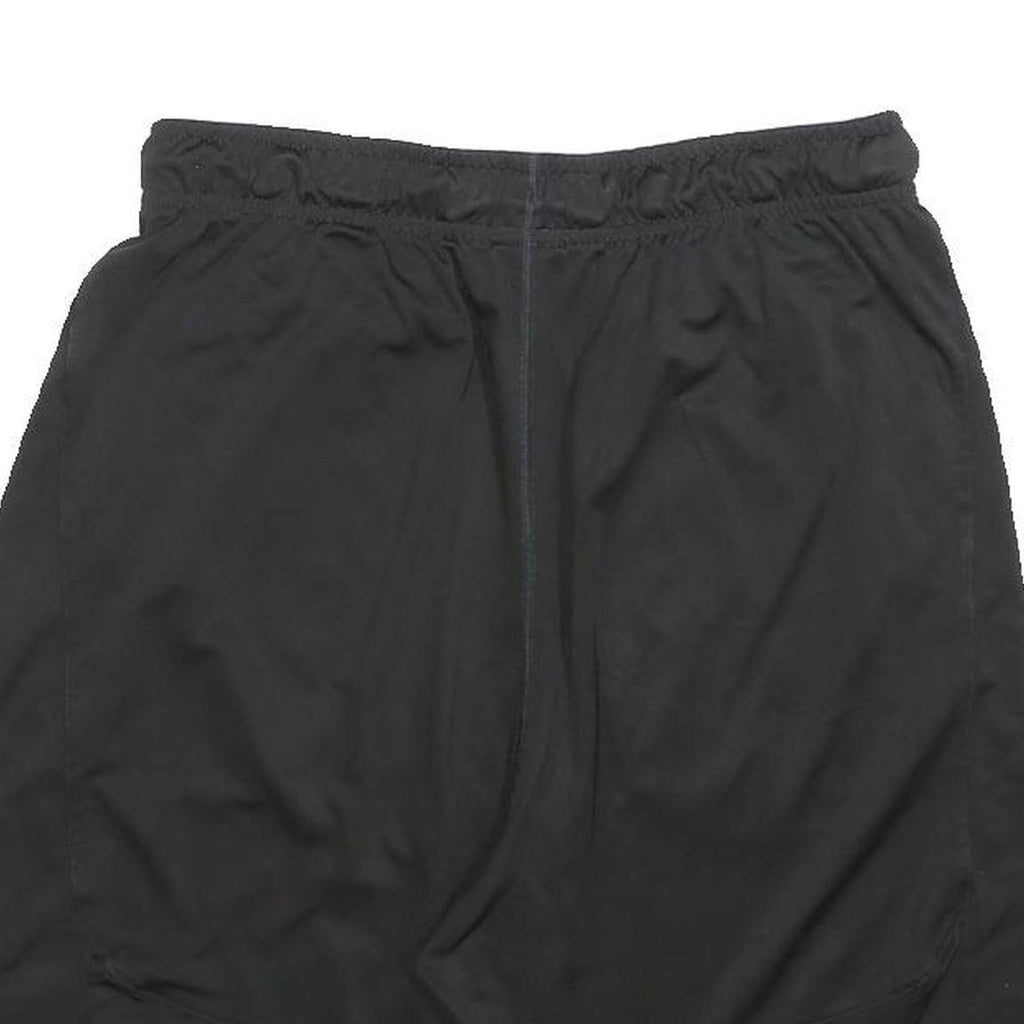 NIKE Mens Black Sports Casual Polyester Shorts M W30 Lightweight Comfort
