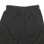 NIKE Mens Black Sports Casual Polyester Shorts M W30 Lightweight Comfort