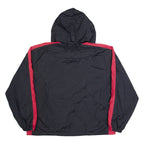HOLLOWAY Shawnee Softball Mens Anorak Jacket Blue USA Hooded L