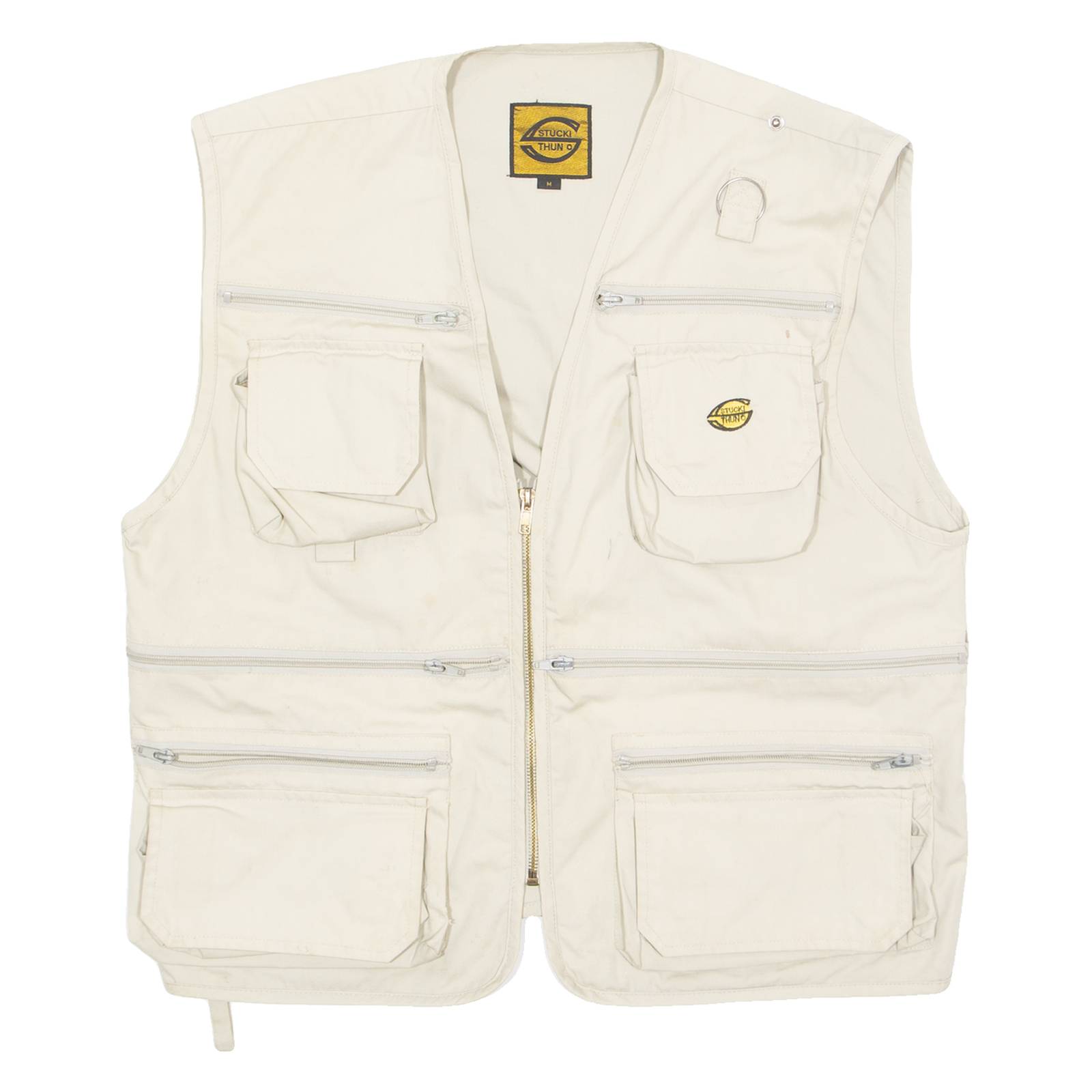 STUCKI THUN O Mens Waistcoat Brown M