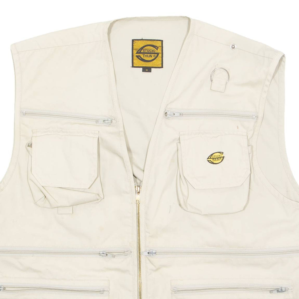 STUCKI THUN O Mens Waistcoat Brown M