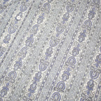 WOOLRICH Mens Blue Grey Paisley Pattern Shirt XL Long Sleeve Button Cotton